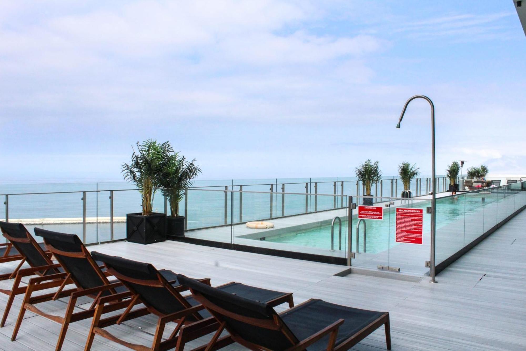 Hom I Depto 1d1b Frente Al Mall Con Terraza Vista Al Mar 2312 Apartamento