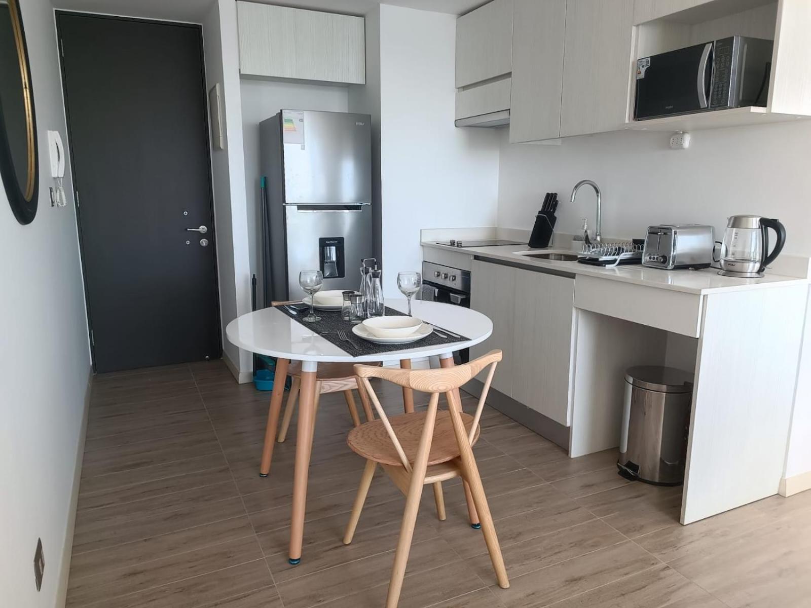 Hom I Depto 1d1b Frente Al Mall Con Terraza Vista Al Mar 2312 Apartamento Antofagasta