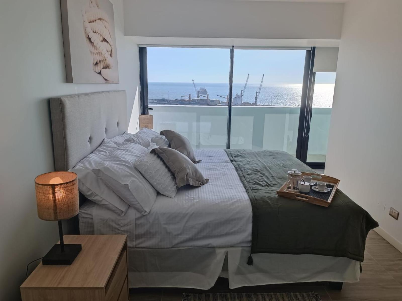 Hom I Depto 1d1b Frente Al Mall Con Terraza Vista Al Mar 2312 Apartamento *
